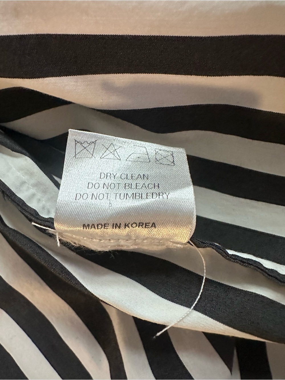 Frankie Shop - SYLVIA OXFORD SHIRT - BLACK/WHITE STRIPE Small - Picture 7 of 12